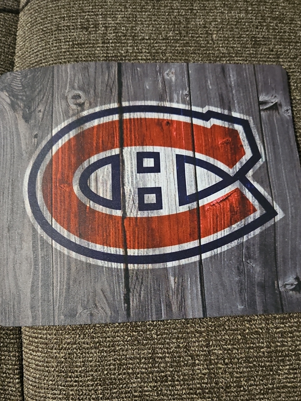 ❤️ NWT Montreal Canada Hockey Mouse Pad - Red, Blue, White